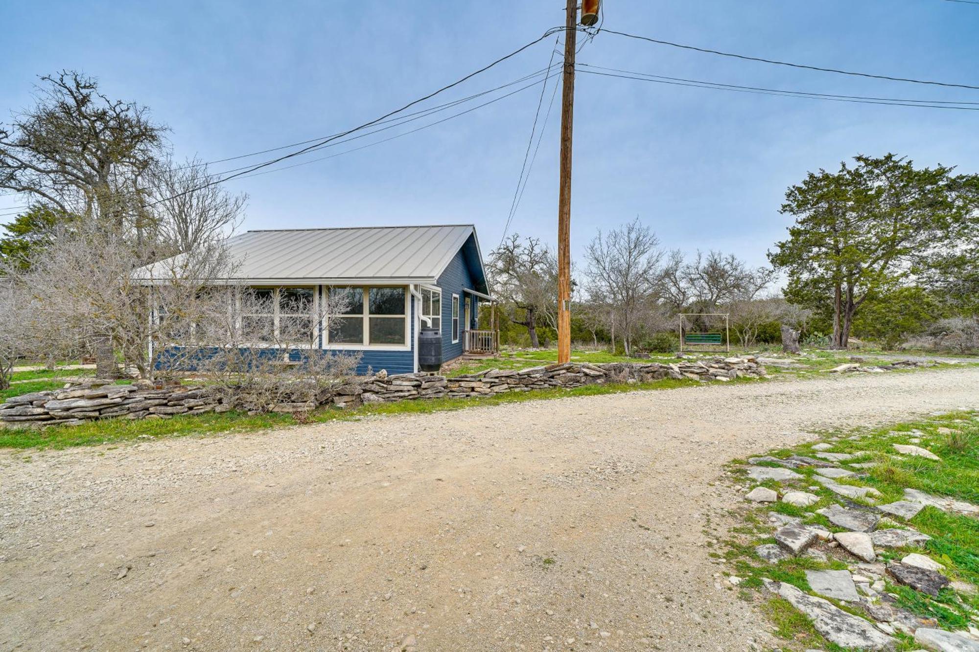 Cozy Kerrville Guest Cottage Near Guadalupe River! 외부 사진