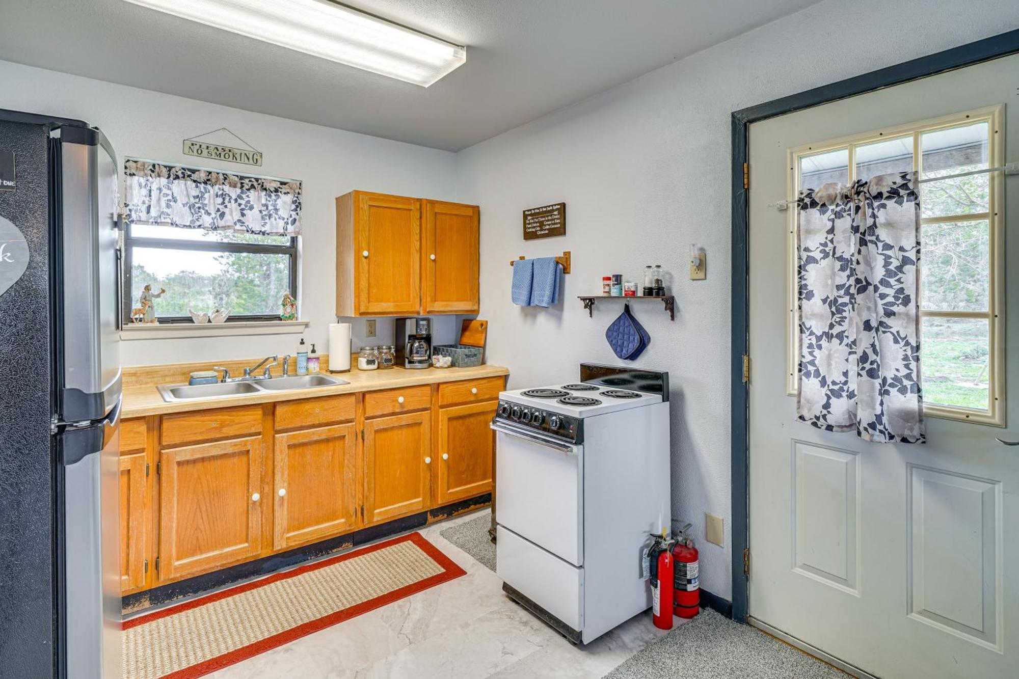 Cozy Kerrville Guest Cottage Near Guadalupe River! 외부 사진