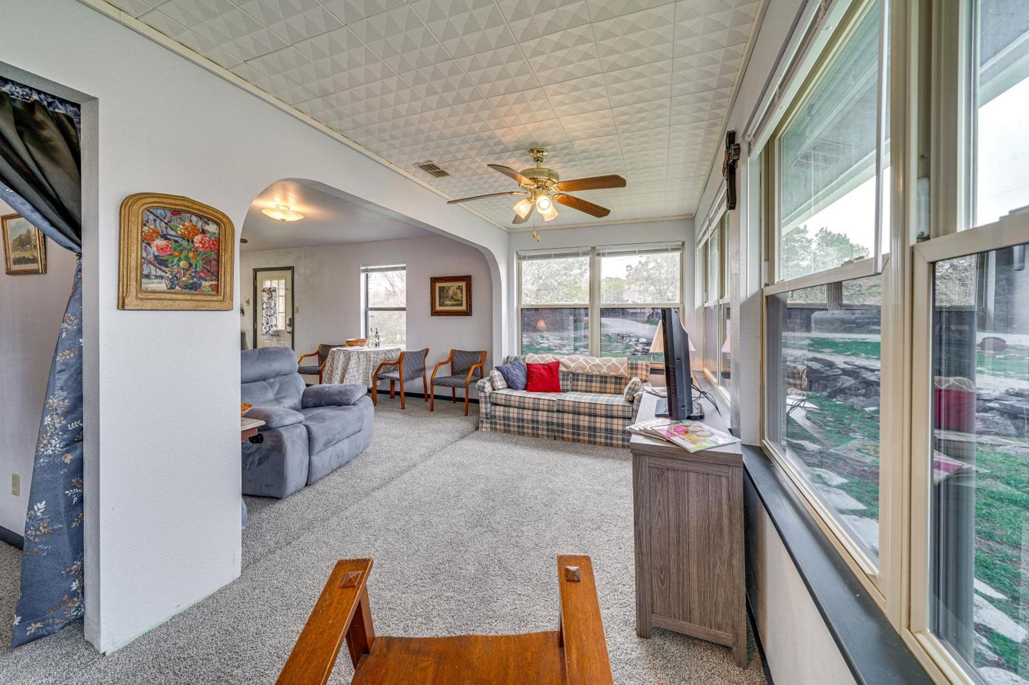 Cozy Kerrville Guest Cottage Near Guadalupe River! 외부 사진